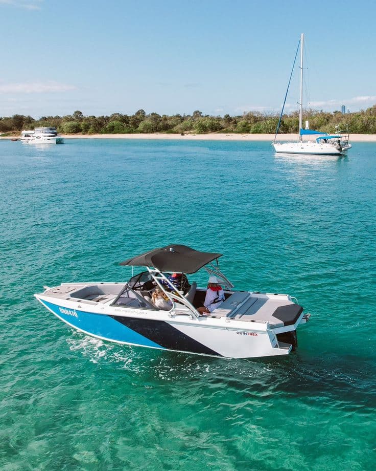 Deep water creek for yachts